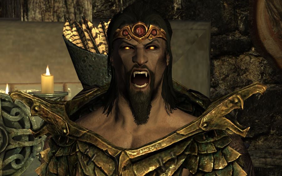 C'est dans Dawnguard, que vous pourrez devenir seigneur vampire en suivant cette soluce