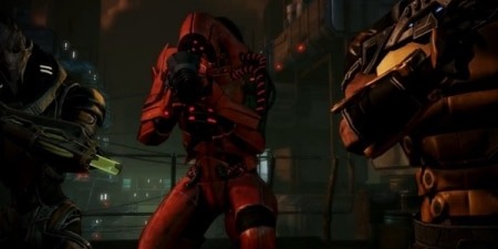 Ce DLC nommé Jugement sera une bonne occasion de savourer le mode multijoueur en incarnant par exemple un mastodonte Geth comme le montre ce Mass effect 3 Wallpaper
