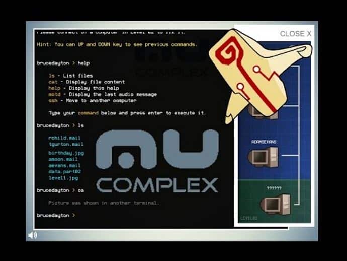 Mu Complex est un jeu indépendant sur pc vraiment atypique 