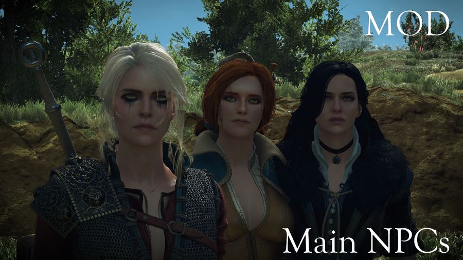 the witcher 3 propose des mods pour incarner ciri et d'autres donzelles